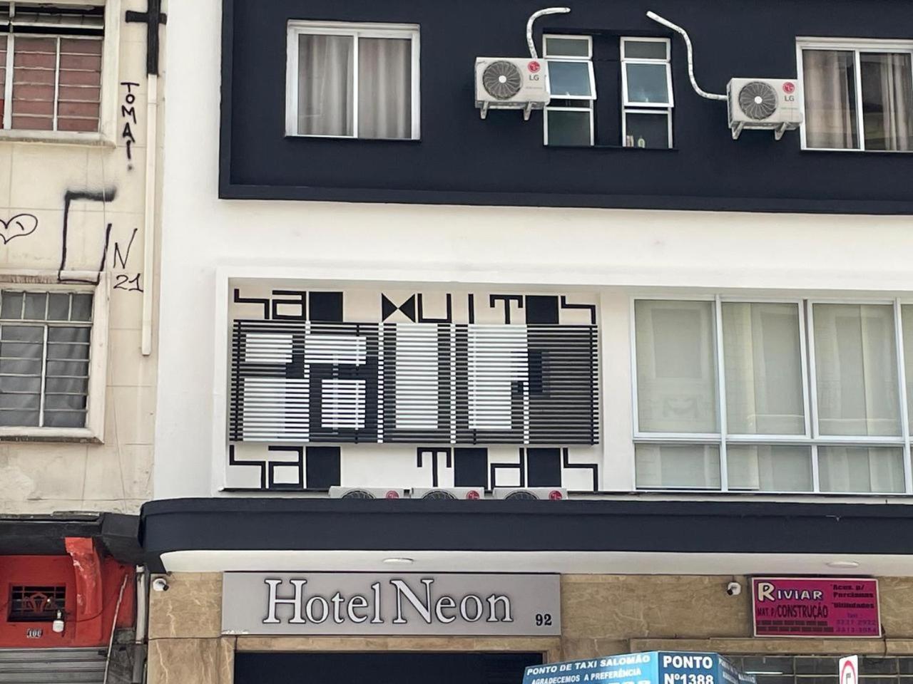 Hotel Neon - Proximo A 25 De Marco, Bom Retiro E Bras, A 2Min Do Mirante Sampa Sky E Pista De Skate Anhangabau Sao Paulo Dış mekan fotoğraf